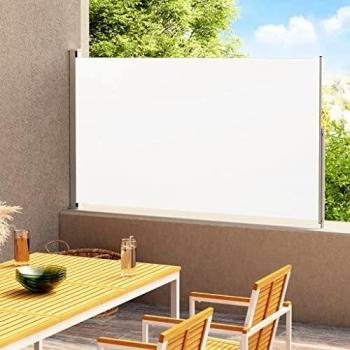 Retractable Side Awning for Patio 200x300 cm Cream