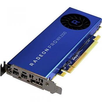 AMD Radeon Pro WX 2100 Professional Graphics Card - 2GB GDDR5, PCIe 3.0, DisplayPort & Mini-DisplayPorts