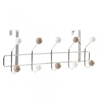Dcasa - Perchero Metal para Puerta 44x10x17 cm