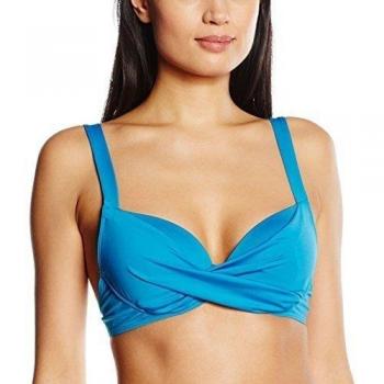 Aubade Caribbean Dream Plunge - Parte de arriba de bikini Mujer, Azul, 95CC