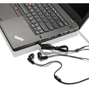 Lenovo 4XD0J65079 3.5 mm Jack Earphones with Microphone - Black