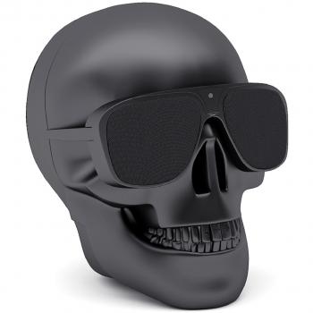 Jarre Technologies Aeroskull Nano - Altavoz portátil con Bluetooth, Color Negro Mate