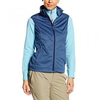 CMP Softshell Weste - Chaleco para mujer, color azul