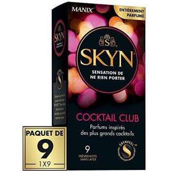 Manix Skyn Cocktail Club - 9 Latex-Free Flavored Condoms