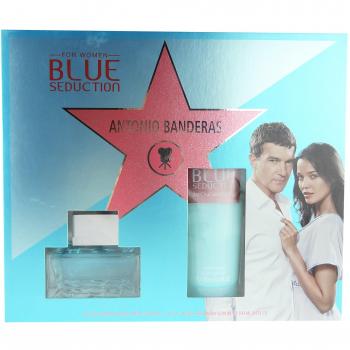 Antonio Banderas Blue Seduction 2 Piece Set - Eau De Toilette 50ml - Body Lotion 100ml