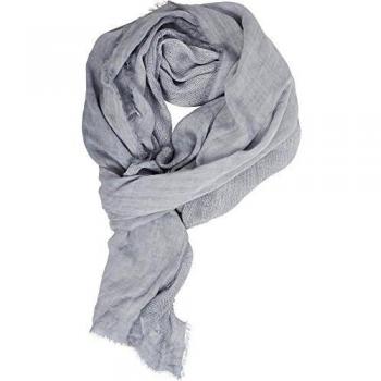 Urban Classic Uni Colour Mesh Scarf, Bufanda Unisex Adulto, Grau