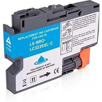 Cartucho de Tinta Ciano Compatible LC-3235C para Brother DCP-J1100DW y MFC-J1300DW - 50ML - Rendimiento 5000 páginas