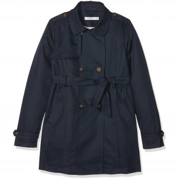 NAME IT Nkfmaiken Trench Coat, Abrigo para Niñas, Azul