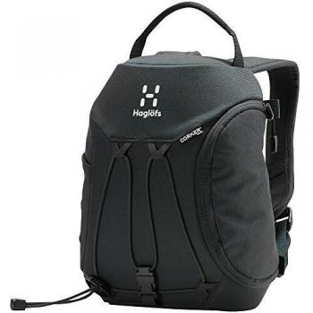 Haglöfs Corker X-Small, Mochila Adultos Unisex, True Black/True Black, Talla única