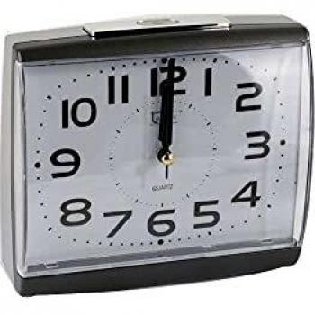 Reloj Despertador Estilo Gris Lady Doc 07147