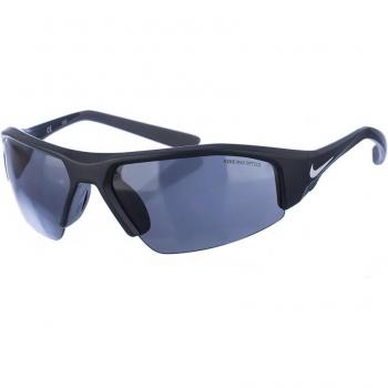 Nike Rectangular Acetate Sunglasses with UV Protection - Black - One Size