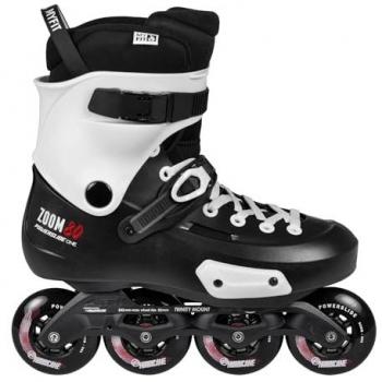 Patines en línea Powerslide Zoom Pro 80 Black, EU 37-38 / US 5-6 / UK 4-5