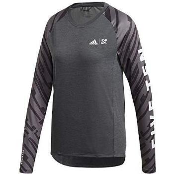 adidas W Trailcross LS Camiseta de Manga Larga, Mujer, Negro, L