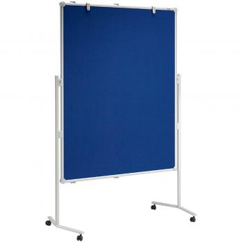 Panel de Conferencias MAULpro 150x120 cm Textil Azul