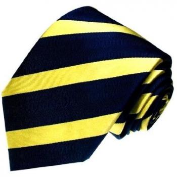 Lorenzo Cana - Corbata - Rayas - para hombre azul Gelb Blau