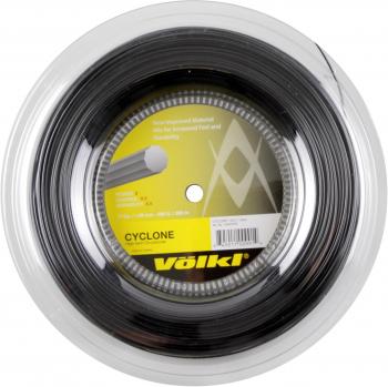 Volkl Cyclone 200m Tennis String Reel - Black, 16 Gauge