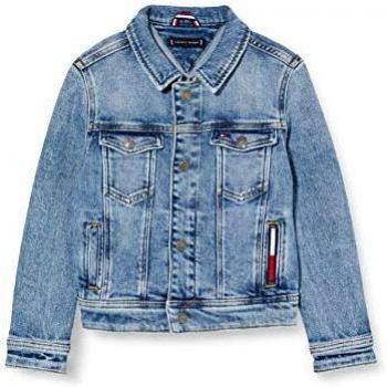 Tommy Hilfiger Boys Trucker Dazdbst Chaqueta, Azul