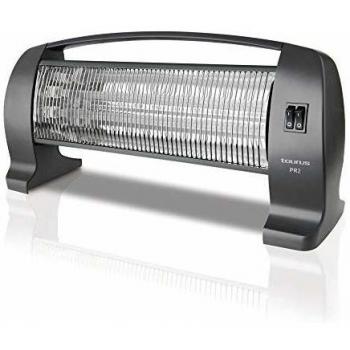 Taurus PR2 Radiador, Estufa, Tubos de Cristal de Cuarzo, Dos intensidades de Calor, antivuelco, Protector térmico de Seguridad, 600/1200W, Plastique, Multicolor