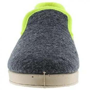 Zapatillas de Casa Unisex Wamba Confortable con Interior de Borreguito y Ribete en Contraste - Marca Victoria 2020104 Marino EU 41