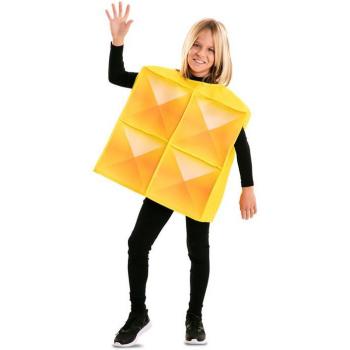 Disfraz de Tetris Amarillo para niños