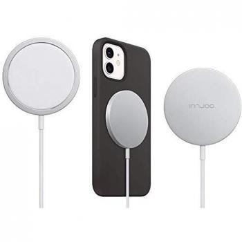 Cargador inalámbrico para iPhone X, 12 y 12 Pro - 15W - certificación de MFI.