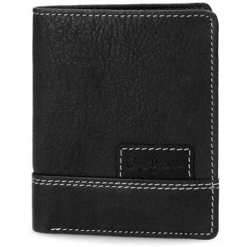 Pepe Jeans 7141161 New Doors Monedero, 10 cm, 0.09 Litros, Negro