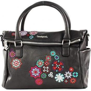 Bolso Mujer Desigual Nanit Loverty Negro Unica Negro