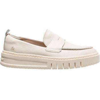 Art 1774 Belleville Mocasines de Piel para Mujer, Color Beige/Cream, Sin Cierre