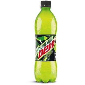 Mountain Dew Refresco de Lima con Cafeína, 500ml