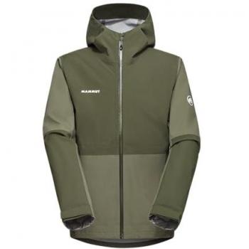 Mammut Linard Guide HS Men's Hardshell Hooded Jacket - Green - Large