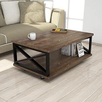WoodenArt - Mesa baja de nogal Yuso – Walnut