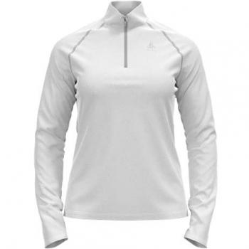 Forro Polar Odlo Rigi con Media Cremallera para Mujer Blanco XXL