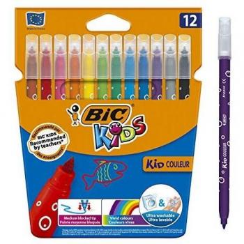 Rotuladores BIC kids Couleur Lavable Pack 10+2
