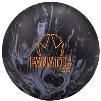 Brunswick Fanatic SS Bola Bowling, Unisex Adulto, Gris / Negro, 15