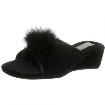 Lotus 3401 - Zapatillas de casa para mujer, color negro, talla 42