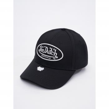 Von Dutch Db Denver Cap, Black - Unisex Dad Baseball Cotton Cap, Color: Black, Size: One Size