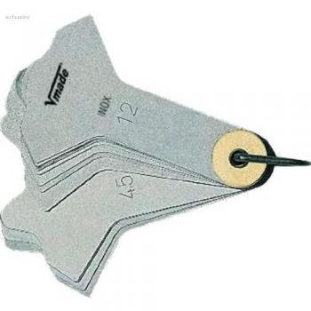 VOGEL 474401 - Juego galgas soldadura Espesor 3-12 mm - Pasos 3/3,5/4/4,5 5/5,5/6/6,5 7/8/10/12 mm