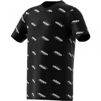 adidas Yb FAV T Camiseta, Niños, Negro/Blanco, 116