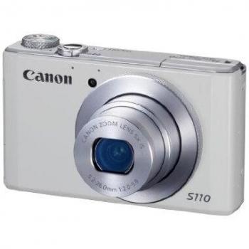 Canon Powershot S110 (2012) - Cámara compacta de 12.1 MP (Pantalla de 3, Zoom óptico 5X, estabilizador), Plata [Importado]