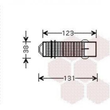Filtro deshidratante de aire acondicionado VAN WEZEL 0900D224