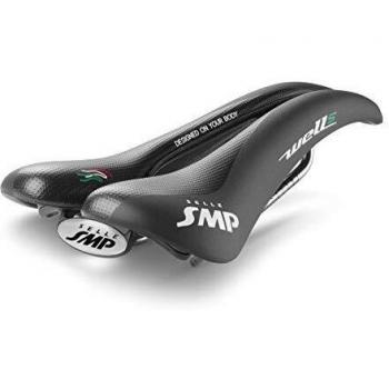 SMP Sillín para Bicicleta, Unisex, Negro