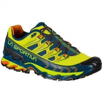 La Sportiva Ultra Raptor II Hombre Lime Punch Trail Running Zapatillas Montaña y Trekking 42