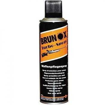 Brunox - Limpiador para armas Turbo Spray, aceite lubricante, limpiador universal, diferentes tamaños, negro, 300ml Spray
