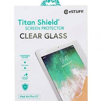 Protector de Pantalla Transparente Titan Shield para Apple iPad 9.7, Air y Air2