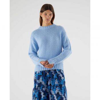 Jersey de punto grueso Compañía Fantástica Azul Mujer