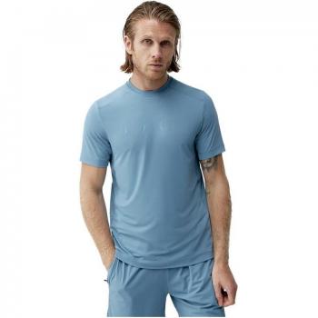 Born Living Yoga - Camiseta de hombre Volta Coral Bright