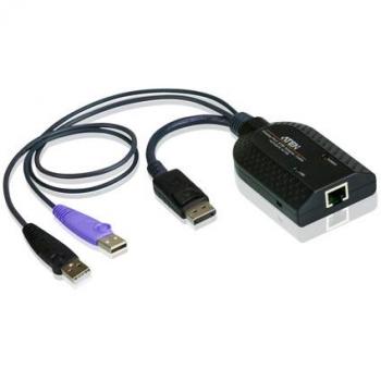 ATEN USB - DisplayPort to Cat5e/6 KVM Adapter Cable with Virtual Media & Smart Card Reader