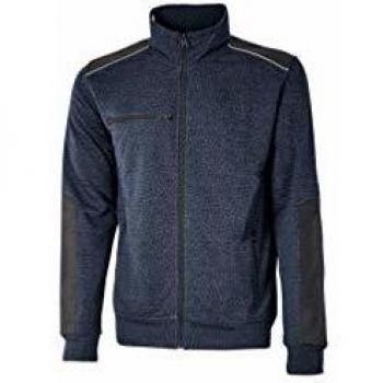 Sudadera Con Cremallera Snug Azul Profundo - Talla XL, Felpa Invernale con Refuerzos Antiusura