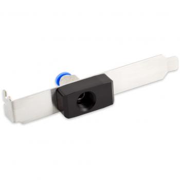 Aquacomputer LEAKSHIELD Slot Cover with Filling Port for Water Cooling Components, Black