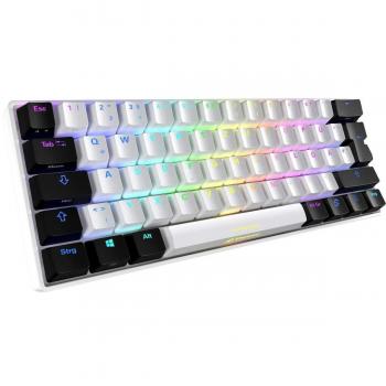 Sharkoon SKILLER SGK50 S4 Gaming Tastatur mit roten Switches